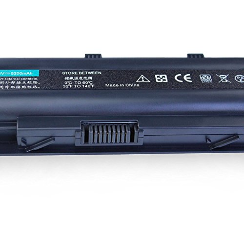 Dtk Batería de Repuesto para Portátil for Hp G32 G42 G62 G72 G4 G6 G6t G7 ; Compaq Presario Cq32 Cq42 Cq43 Cq430 Cq56 Cq62 Cq72 ; Hp Pavilion Dm4 ; Fits Mu06 593553-001 593554-001 Mu09 593550-001