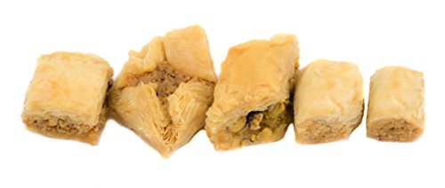 Dulces baclava baklava, Mignon, 24 piezas, Chateau de Mediterranean, cinta de la caja de regalo