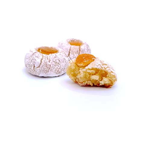 Dulces de almendra siciliana con naranja, en confección ahorro (kg.1). RAREZZE: productos típicos, cannoli, pasta de almendra, cassate de pastelería artesanal siciliana