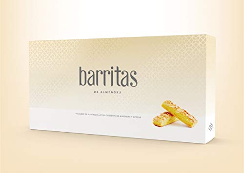 Dulces de Hojaldre de Mantequilla con Crujiente de Almendra Y Azúcar - Barritas de Almendra - Nazaré Hojaldrería - 8 Unidades 140 gr (30019)