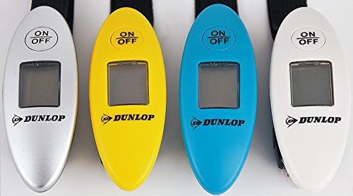 Dunlop - Báscula para equipaje Báscula digital para maletas Báscula Portátil Pantalla LCD 0-40 kg 4 colores