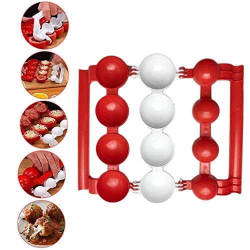 DUO ER 1PC albóndiga de moldes Bola de Pescados de Navidad Cocina for Relleno de alimento Cocción máquina de Bolas de Cocina Herramientas Accesorios