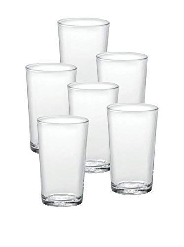 Duralex Conical 1045AB06 - Vaso transparente (33 cl, 6 unidades)