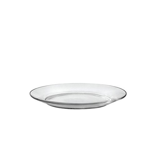 Duralex Made In France Lys - Plato de postre (17,78 cm, 6 unidades), transparente