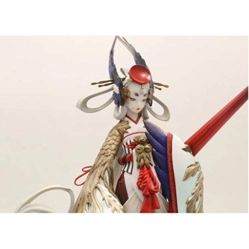 duzhengzhou Onmyoji: Umbrella Postura De Pie - 11,8 Pulgadas PVC Figura