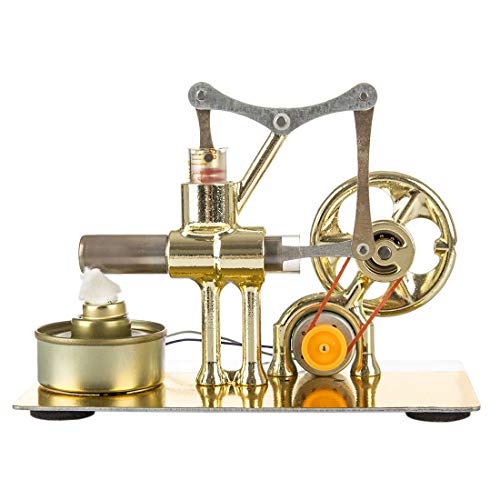 DXX Motor Stirling Kit Baja Temperatura Aire Caliente DIY Eléctrico Generador Motor Stirling Engine Juguete Educativo