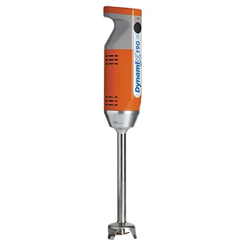 Dynamic - Batidora de mano Dynamix 160/190 mm desmontable, naranja, Pied 190mm / 250W