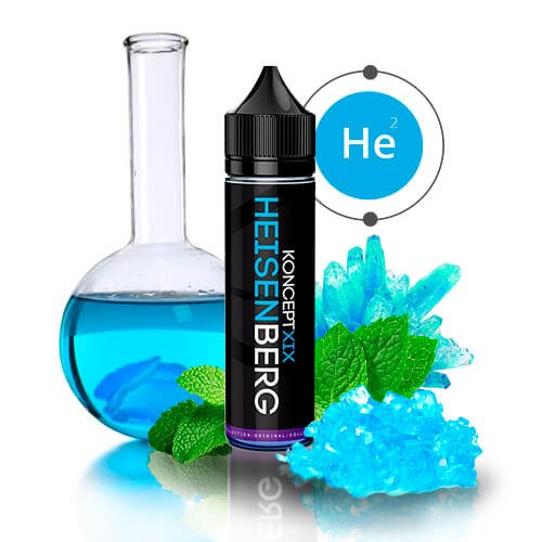 E Liquid Vampire Vape Heisenberg Koncept XIX 50ml - 80vg 20pg - booster shortfill + E Liquid The Boat 10 ml lima limón - Sin nicotina ni tabaco para cigarrillo electrónico 