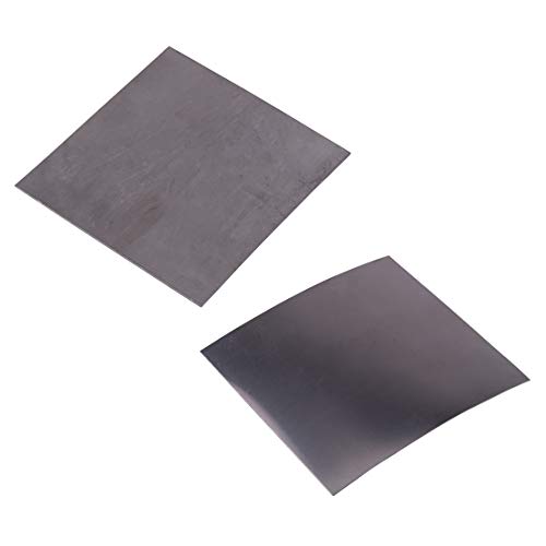 Eastar 0.5 mm (0.02 pulg.) Hoja de Titanio Cuadrada Gruesa Material de Placa Delgada de Ti 99.8% Pureza Suministros de metalurgia