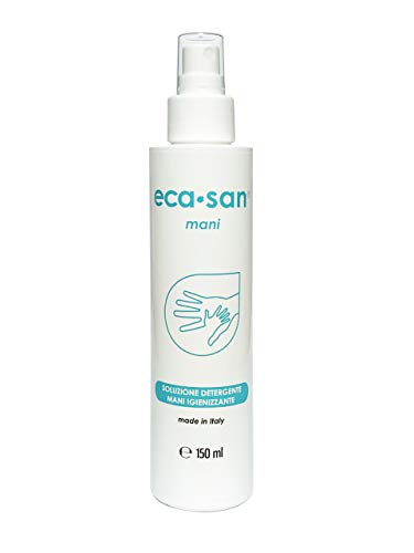 ECASAN® Manos - Detergente higienizante a base de ácido hipocloroso. Higieniza en profundidad sin resecar la piel. Hidratante, calmante, biocompatible e hipoalergénico, dermatológicamente probado.