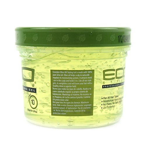 Eco Styler Gel a base de aceite de oliva - Para todo tipo de cabello, 355 ml