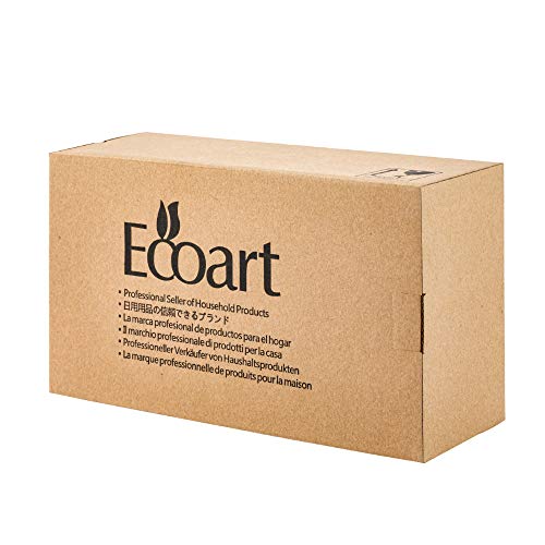 Ecoart Soporte para Secador de Pelo y Plancha de Pelo, Succión con Ventosa, Acero Inoxidable, con Sujeción para El Cable