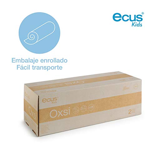 Ecus Kids, El colchón de cuna antiasfixia Oxsi con doble cara una para verano y otra para invierno - Colchón cuna 120x60