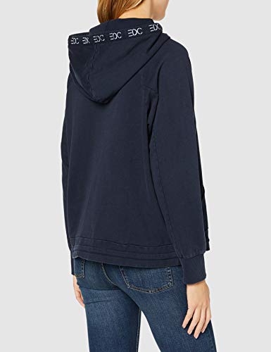 edc by Esprit 010cc1j306 Sudadera, Azul (Navy 400), Medium para Mujer