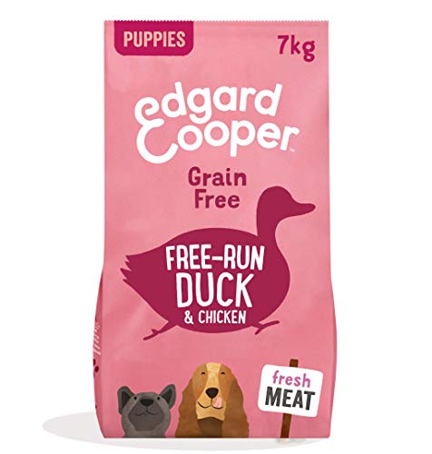 Edgard & Cooper pienso para Perros Adultos sin Cereales, Natural con Pollo Fresco de Granja, 7kg. Comida Premium balanceada sin harinas de Carne ni Carnes sobreprocesadas, cocinada a Baja Temperatura