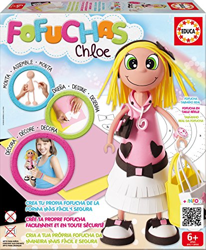 Educa Borrás-16114 Muñeca, Multicolor (16114)