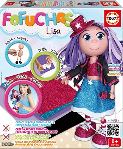 Educa Borrás - Fofucha Lisa, Pop Star (17262)