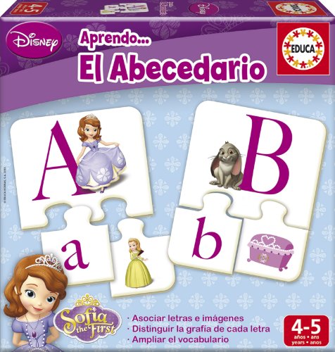 Educa Borrás Princesa Sofía - Aprendo el abecedario, Juego Educativo 15948