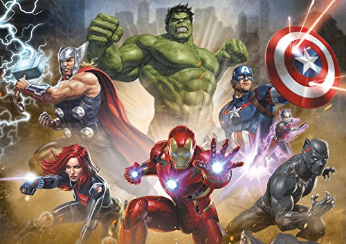 Educa Borras - Serie Marvel Avengers, Puzzle 1.000 piezas Los Vengadores (17694)