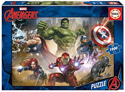 Educa Borras - Serie Marvel Avengers, Puzzle 1.000 piezas Los Vengadores (17694)