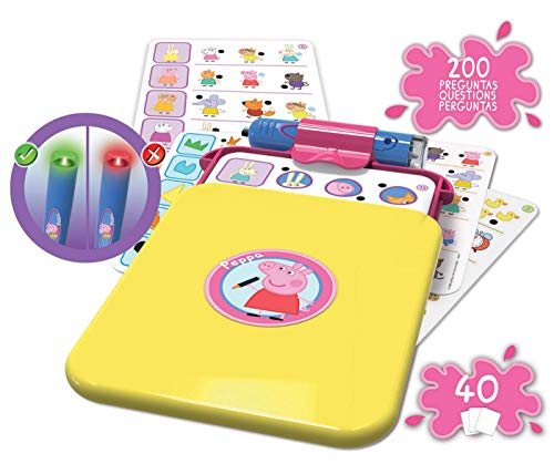 Educa - Conector Junior Peppa Pig: aprende sobre formas, colores, números, lógica y asociaciones, juego educativo para niños, a partir de 3 años (16230)