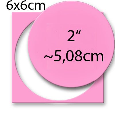 Efco Perforadora de círculo, 50 mm, Color Rosa
