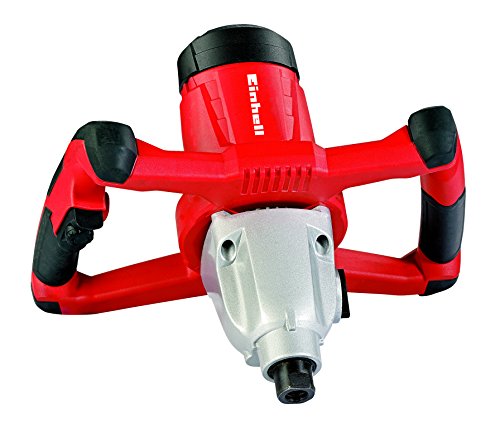 Einhell TE-MX 1600-2 CE - Batidor de pintura y mortero, 1600 W, caja de cambios de 2 velocidades, electrónica constante, arranque suave, incluyendo agitador de mortero (ref. 4258555)