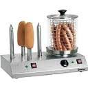 EISEN Maquina DE Perritos Salchichas Calientes Hot Dog 4 Pinchos ELECTRICA