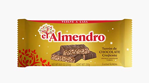 El Almendro Turrón De Chocolate Crujiente Clásico - 250 Gr