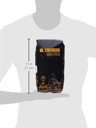 El Cacique - Café en grano - Mezcla 70/30 - 1 kg