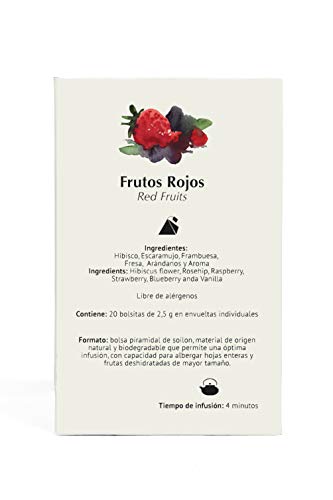 El Criollo - Infusión Frutos Rojos Gourmet | Pack de 2x20 (40 bolsitas)