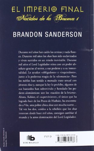 El imperio final (Nacidos de la bruma [Mistborn] 1): 01