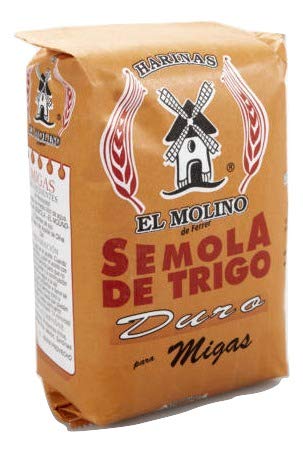 El Molino - Sémola de trigo duro para migas 1 kg (1000 gramos)