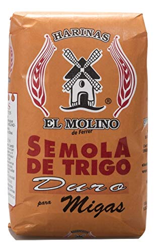 El Molino - Sémola de trigo duro para migas 1 kg (1000 gramos)