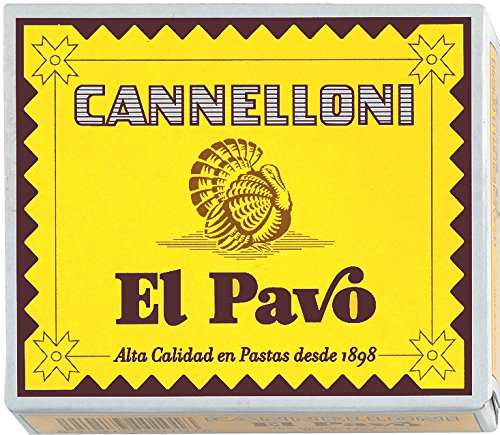 El Pavo - Canelones 125 gr - Pack de 6 (Total 750 grams)