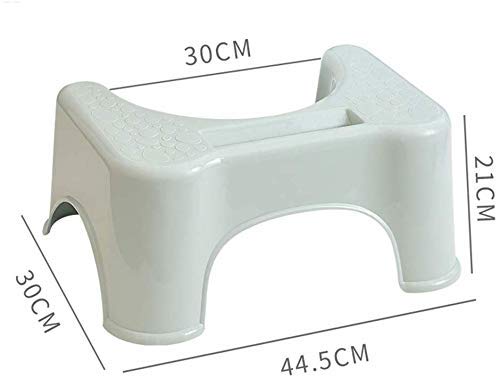 El Potty original Cuarto de baño WC Cuarto de baño heces Las heces Aseo heces reposapiés Mejor Aseo heces Prevención De estreñimiento y esfuerzo curva ligera con diseño moderno y elegante xiao1230