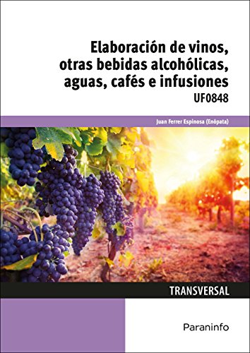 Elaboración de vinos, otras bebidas alcohólicas, aguas, cafés e infusiones