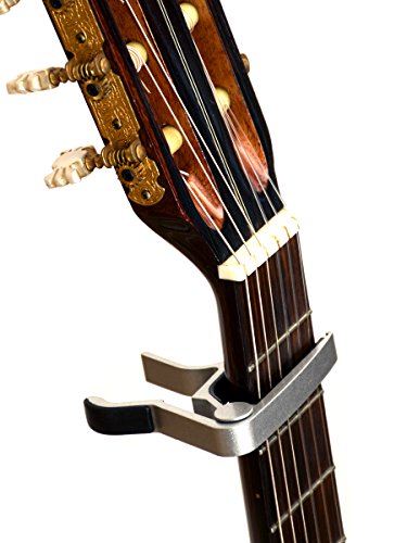 Elagon capo ST para guitarra (oro) capo con disparador de rápida liberación para guitarra eléctrica, guitarra acústica, guitarra clásica, ukulele, banjo, mandolina, mandola, etc. ¡La cejilla estándar y de confianza que nunca te fallará!