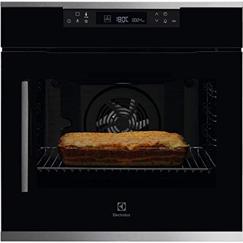 Electrolux SenseCook KOFCP 00 RX - Horno multifunción (cristal, 60 cm), color negro