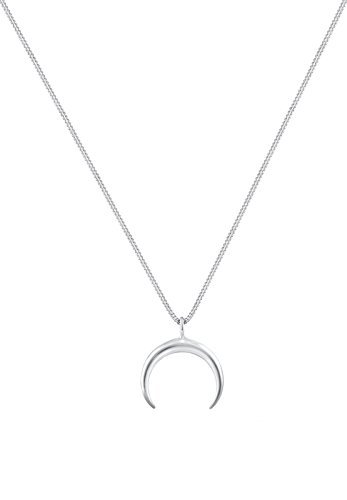 Elli Collares de mujer media luna astro Blogger en plata de ley 925