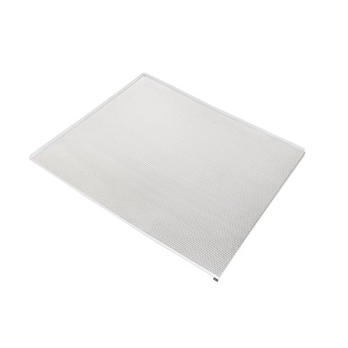 Emuca Protector fondo mueble cocina, fondo fregadero M60, 568 x 580 mm, espesor 16 mm, Aluminio