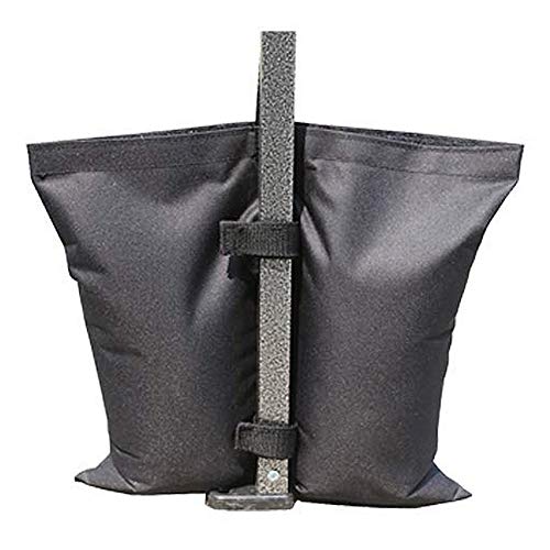 EMVANV - 4 bolsas de arena para tienda de campaña, carpa de arena para gazebo y bolsas de arena, peso para piernas para toldo plegable para tienda de campaña con pies ponderados (4 unidades)