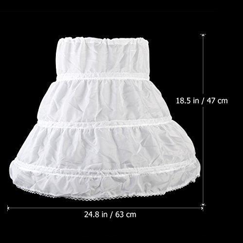 Enaguas para vestidos, ideal para quinceañeras y primeras comuniones, para realzar la falda del vestido - Para niñas