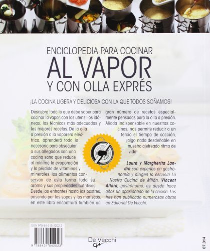 Enciclop.para cocinar al vapor y olla exprés (Cocina (de Vecchi))