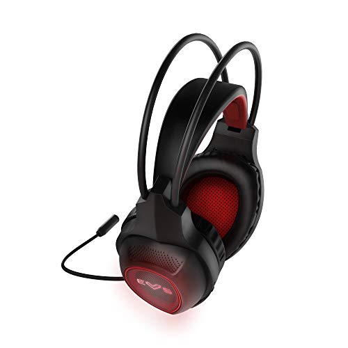 Energy Sistem Headphones ESG 2 Laser (Auriculares, LED Light, Boom Mic, Self-Adjusting Headband, Gaming)