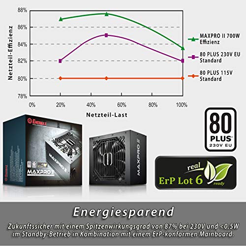 Enermax EMP500AGT-C - Fuente de alimentación de red para PC Nero 500W