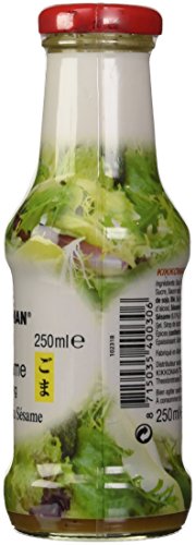 Ensalada con el aderezo de sésamo KIKKOMAN 250ml - Pack de 3 uds