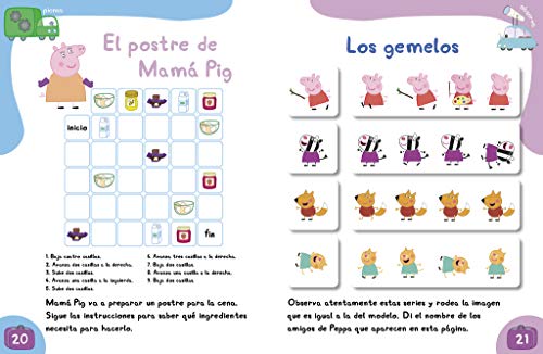 Entrena tu mente con Peppa. 4 a#os (Peppa Pig. Cuaderno de actividades)