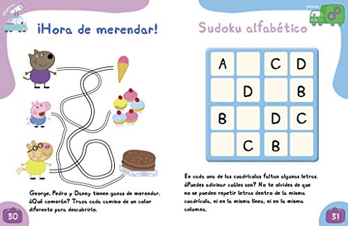 Entrena tu mente con Peppa. 4 a#os (Peppa Pig. Cuaderno de actividades)