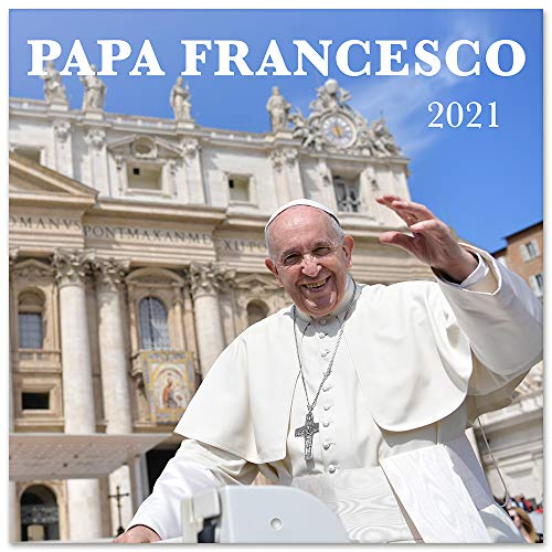 ERIK - Calendario de pared 2021 Papa Francisco, 30x30 cm